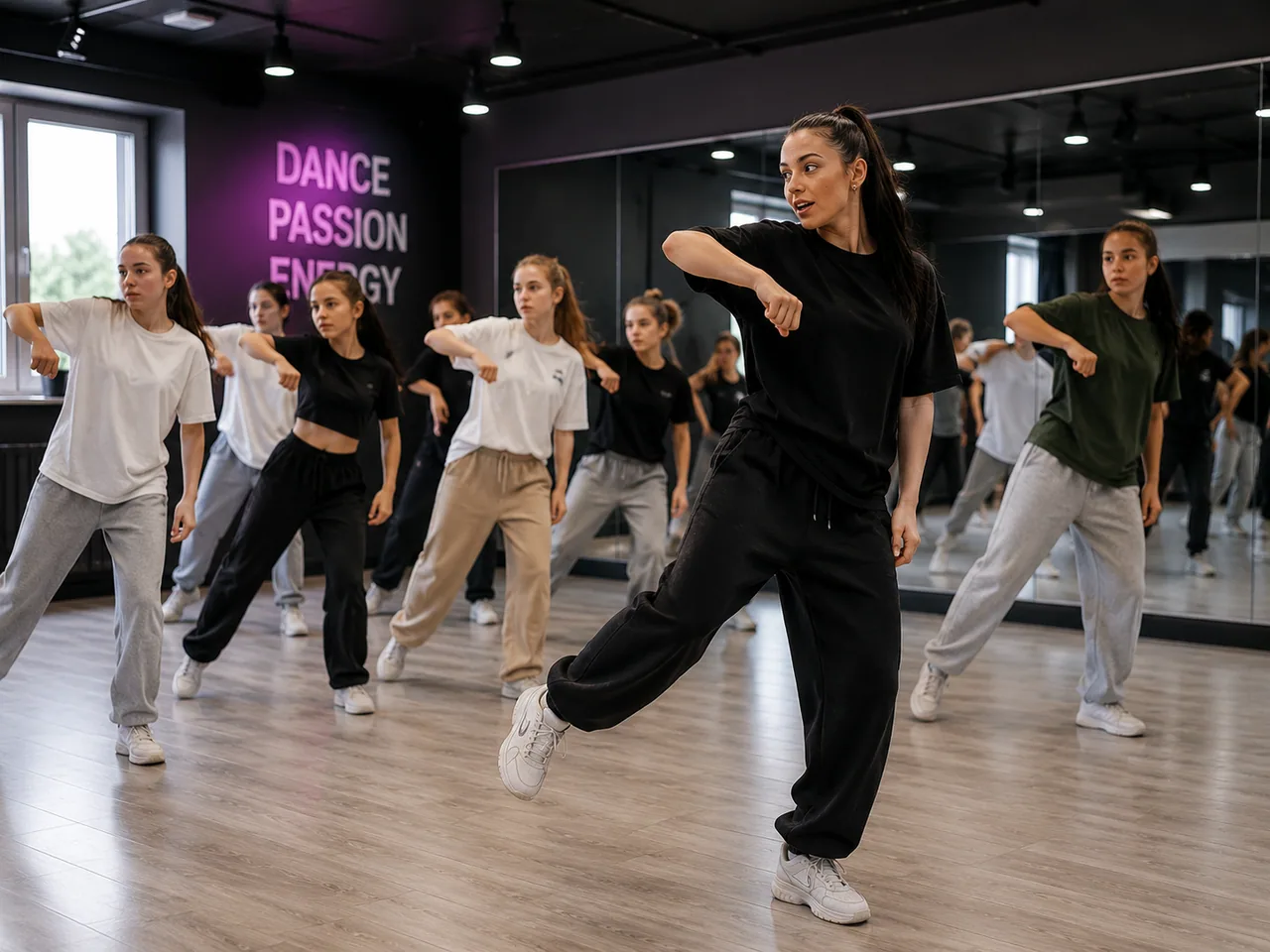 Próba choreografii