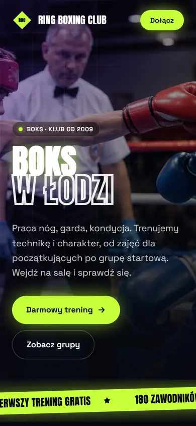 Szablon Puls na telefonie (Boks)
